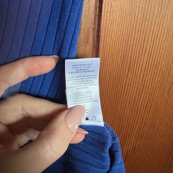 Rails ribbed jersey knit mock neck midi dress. - Picture 4 of 7